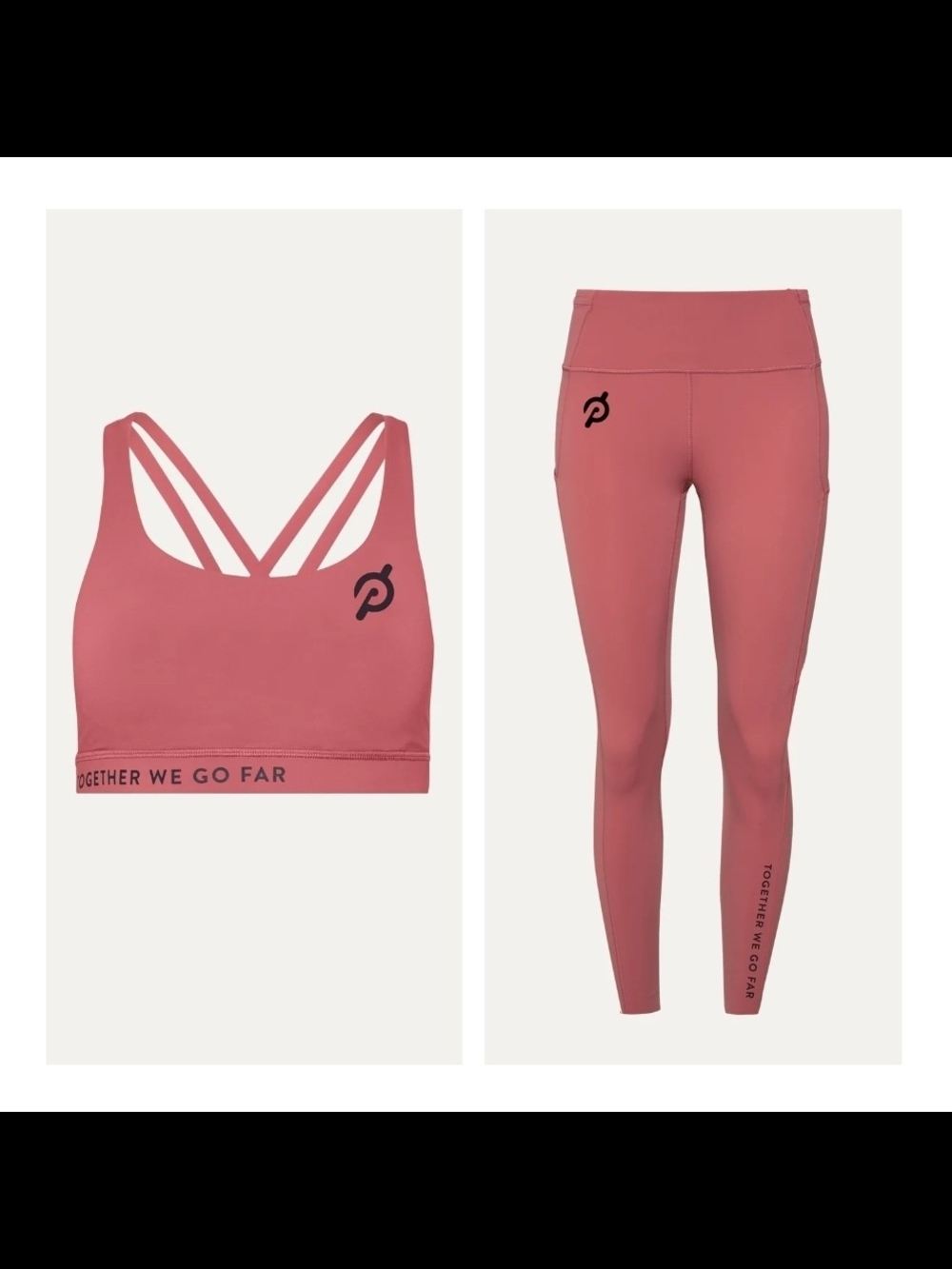 Lululemon x Peloton Sports Bra and High-Waist Leggings Set Size 6 NWOT